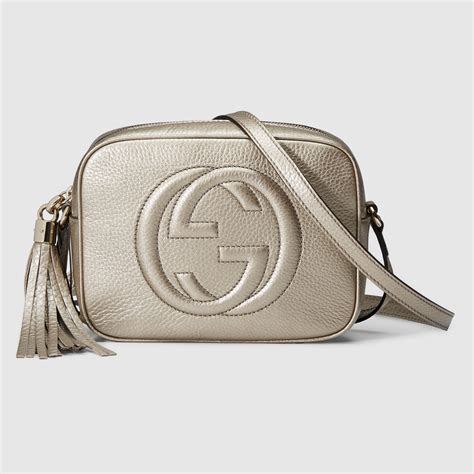 gucci soho disco leather crossbody|Gucci soho disco discount.